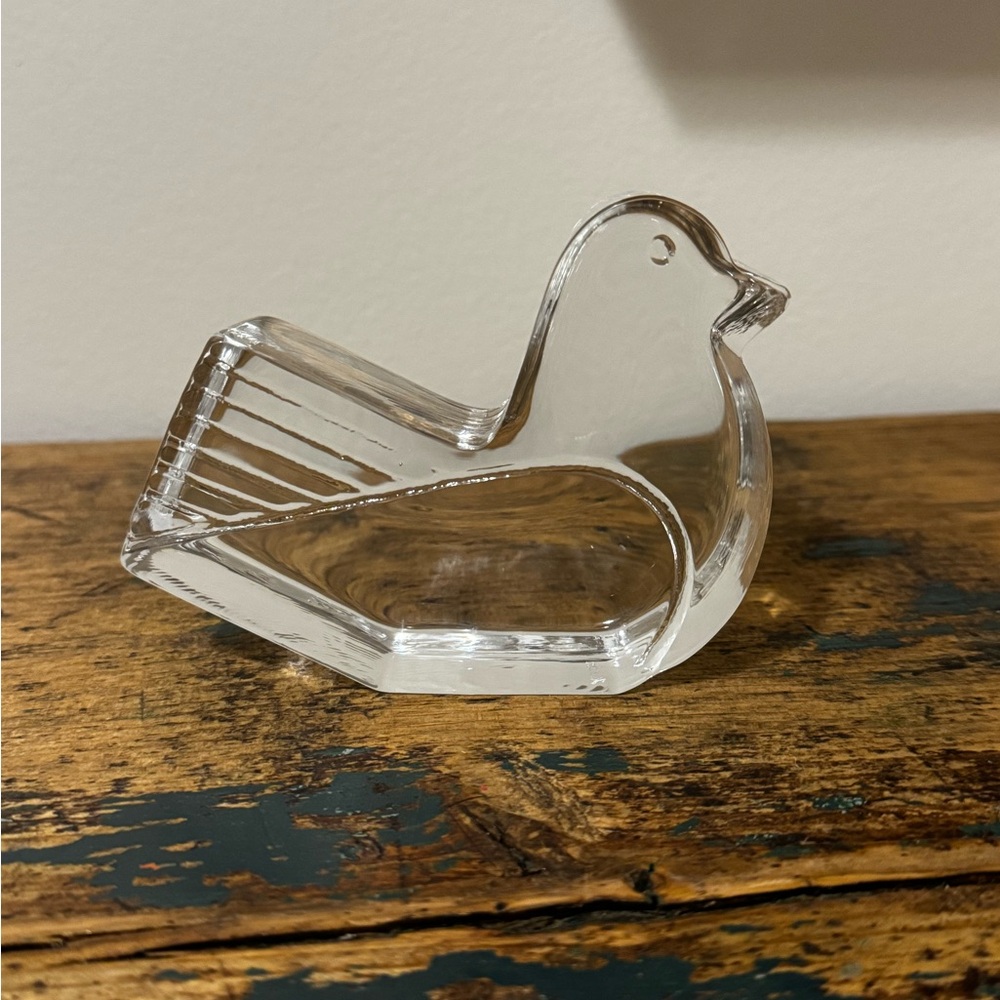 Kosta Boda Crystal Bird Figurine